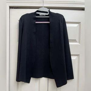MM LaFleur Woolf sweater blazer, black